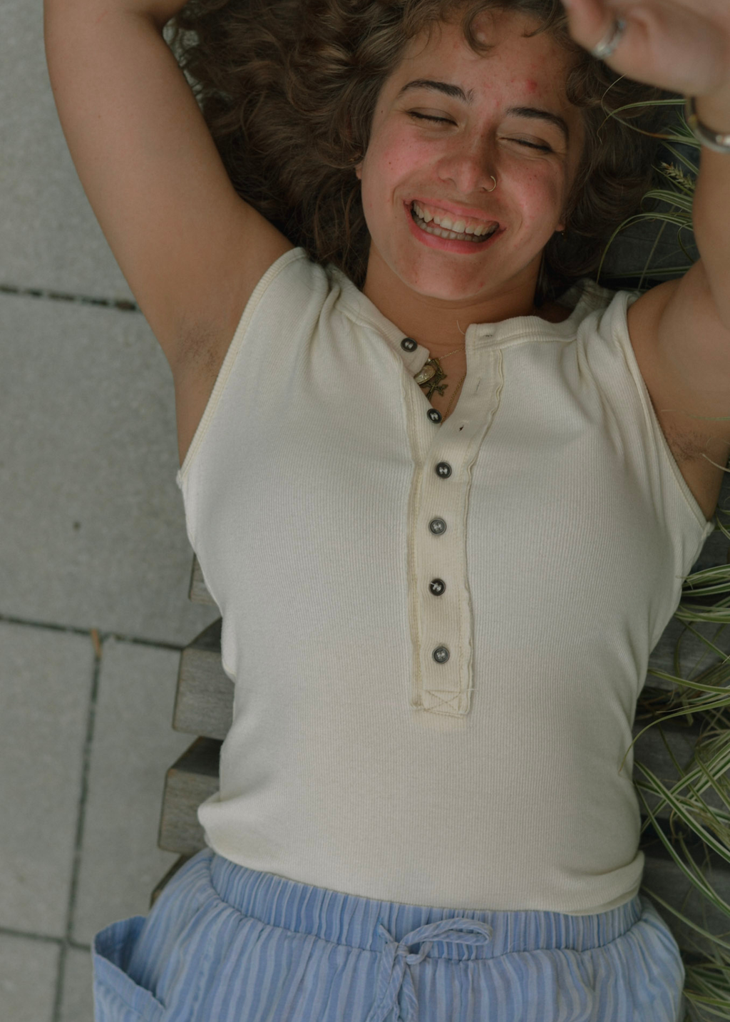 Sweet Summer Henley Tank
